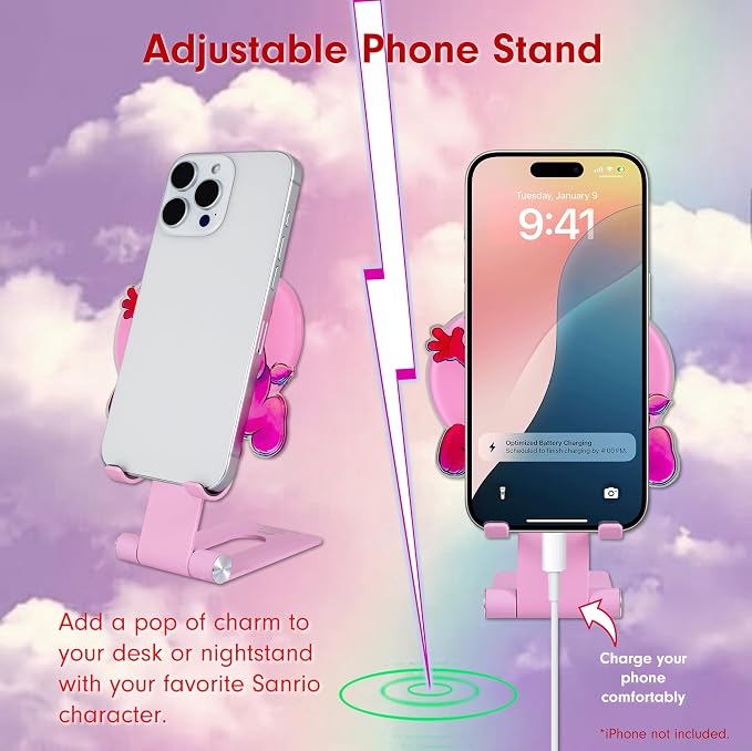 Sonix x Sanrio Character Phone Stand | Adjustable Cell Phone Holder Desk Stand Dock | Badtz Maru