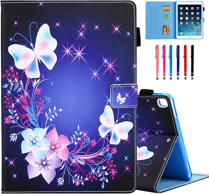 Case for iPad mini 1 2 3 4 Mini 5 Leather Smart Kickstand Case Flip Wallet Protective Case Compatible with iPad mini 1 2 3 4 Mini 5 2019 Pink Gold Marble