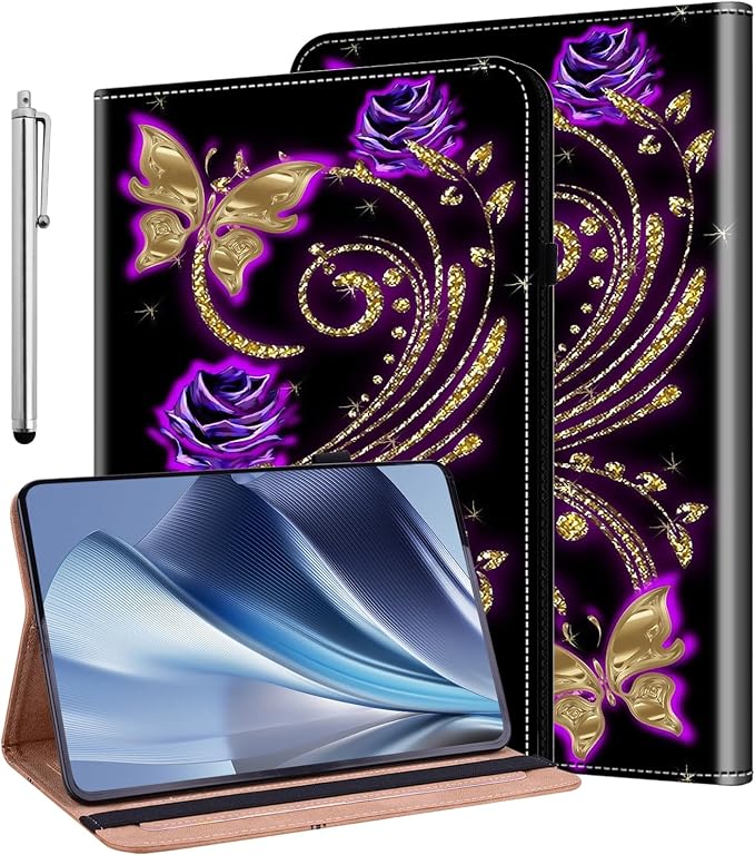 ALILANG Case for Kindle Fire HD 10 &amp 10 Plus Tablet (13th/11th Generation 2023/2021 Release) 10.1 Shockproof Folding Stand Cover for Amazon Fire Hd 10 Tablet Case-Basalt Eagle