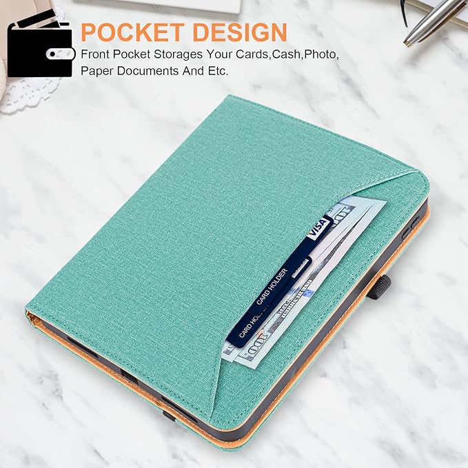 for iPad A16 Case 11 Inch 2025Cover for iPad 10th 11th Generation Case with Pencil HolderBlack