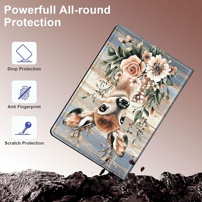 Case for Samsung Galaxy Tab A11 Plus 2026 &amp Galaxy Tab A9+ 11 Slim Smart Stand Cover with Auto Wake/Sleep Shockproof Protective Shell for Work &amp School Astronaut
