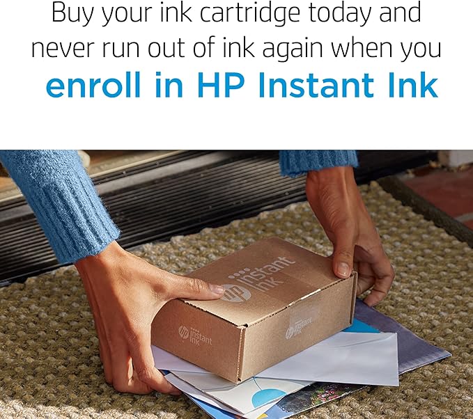 HP 64 Black Ink Cartridge | Works with Envy Inspire 7250e, 7950e, Envy Photo 6200, 7100, 7200, 7800, 7900, Tango Series | Eligible for Instant Ink | N9J90AN