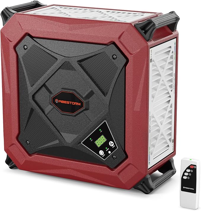 Abestorm 1080 CFM Intake Air Filtration System, 270 Degree Workshop Dust