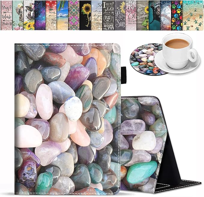 Case for Amazon Fire HD 10 Tablet (9th/7th Gen 2019/2017 Release) Premium PU Leather Cover with Auto Sleep Wake Feature Folio Case for Fire 10.1 Tablet Bible Verse Jeremiah 29:11