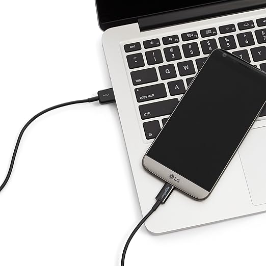 Amazon Basics USB-C to USB-A 2.0 Male Cable - 3 feet (0.9 meters) - Black 24 Pack of 5 120 count total Black