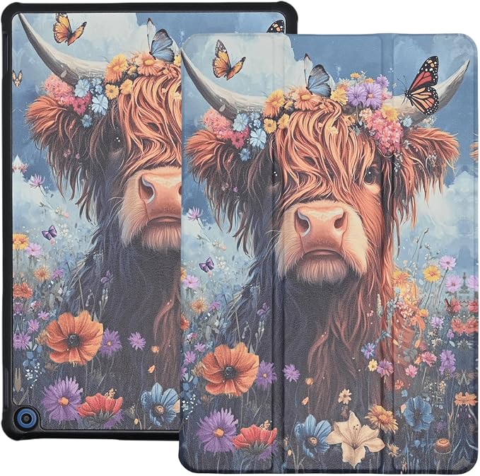 Case for Fire HD 10 Tablet (13th Generation 2023 Release) - America 250 Merchandise Lightweight PU Leather Hard Shell Stand Cover with Auto Wake/Sleep