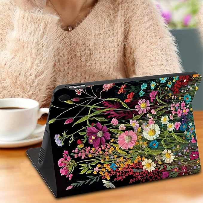 Case for Amazon Kindle Fire Max 11 Tablet (13th Gen 2023 Release) 11 PU Leather Slim Folding Adjustable Stand Smart Cover with Auto Wake/Sleep for Fire 11 Max TabletArt Skull