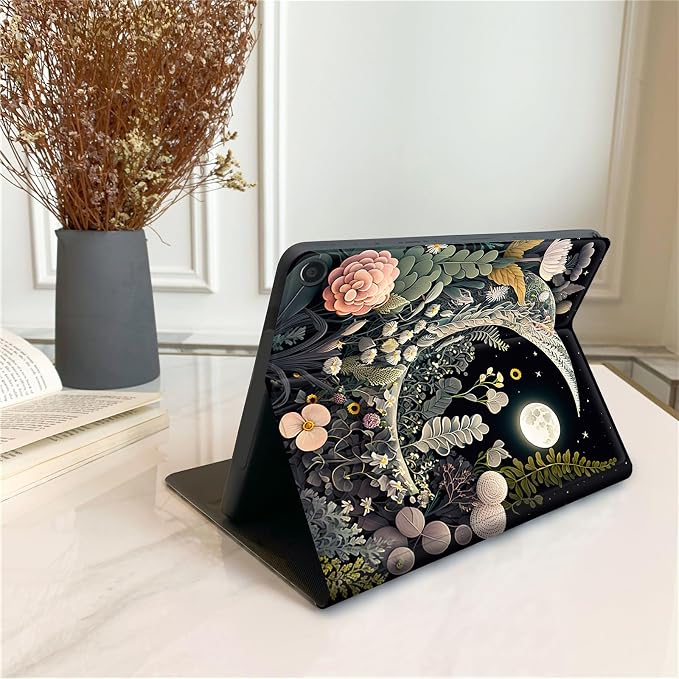DEGDFSGR for Amazon Fire HD 10 Tablet 10 Plus Tablet Case (13th/11th Generation 2023/2021 Release) with Adjustable StandAuto Sleep/Wake for Kindle Fire 10 Case 10.1 inchAmerican Flag Sunflower Cross