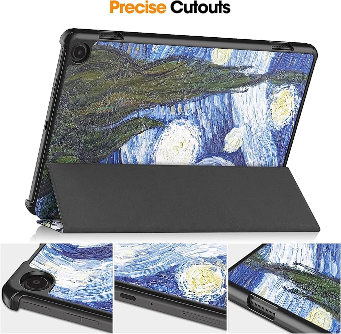 Gylint Case for Fire Max 11 Tablet Folding Folio Ultra-Thin PU Leather Stand Case Cover for Fire Max 11 2023 Release Draw