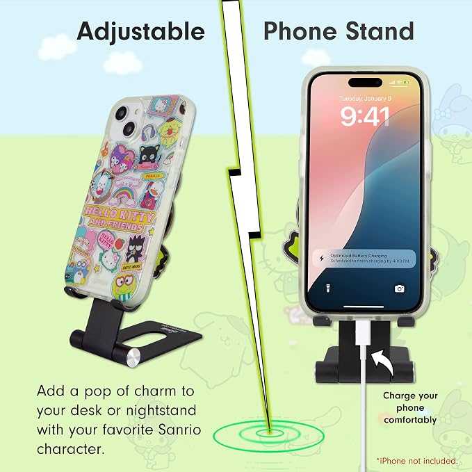 Sonix x Sanrio Character Phone Stand | Adjustable Cell Phone Holder Desk Stand Dock | Badtz Maru