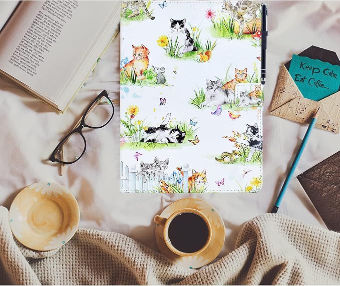 Case for iPad 9th/8th/7th Generation iPad 10.2 Case (2021/2020/2019 Model iPad 9/8/7 Case) PU Leather Folio Folding Stand Cover for iPad 10.2 inch Auto Wake/Sleep Hummingbird