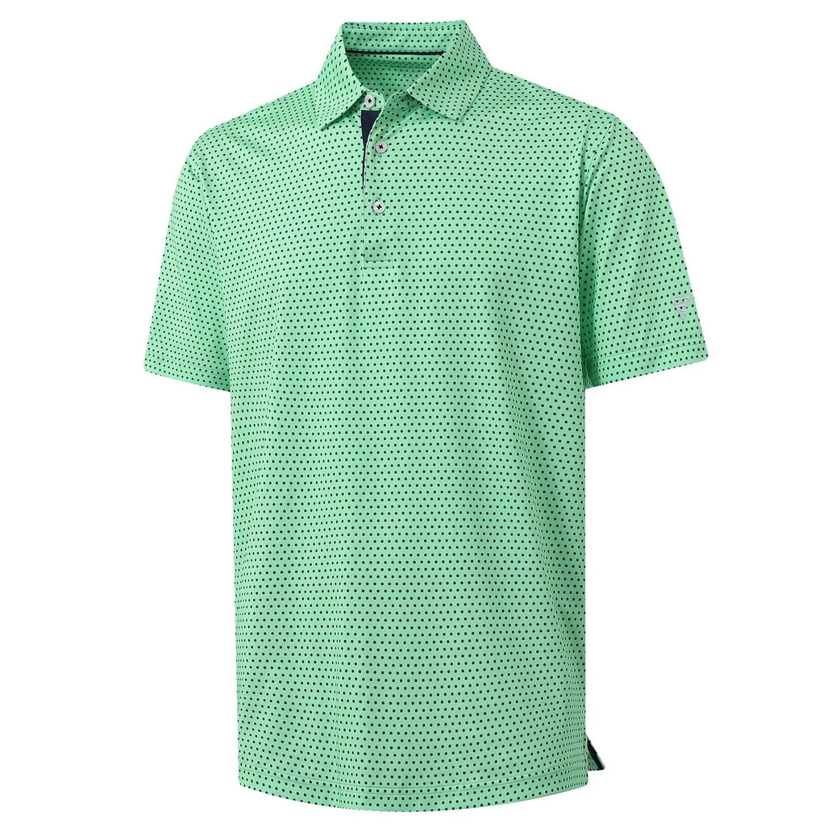 M MAELREG Polo Shirts for Men Quick Dry Fit Short Sleeve Performance Moisture Wicking Print Men’s Golf Shirts