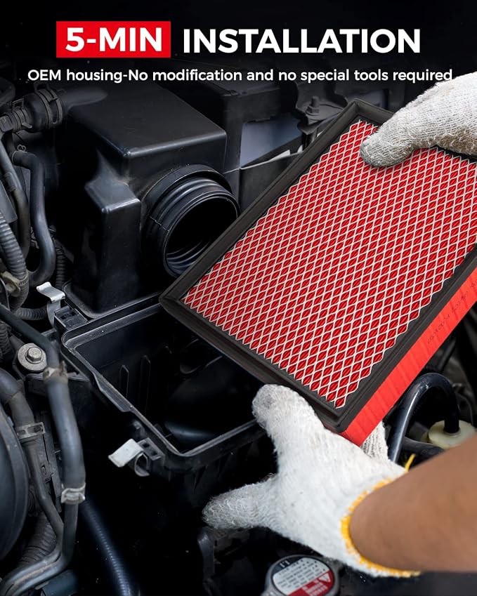 KAX Premium Engine Air Filter, GAF025 Replacement