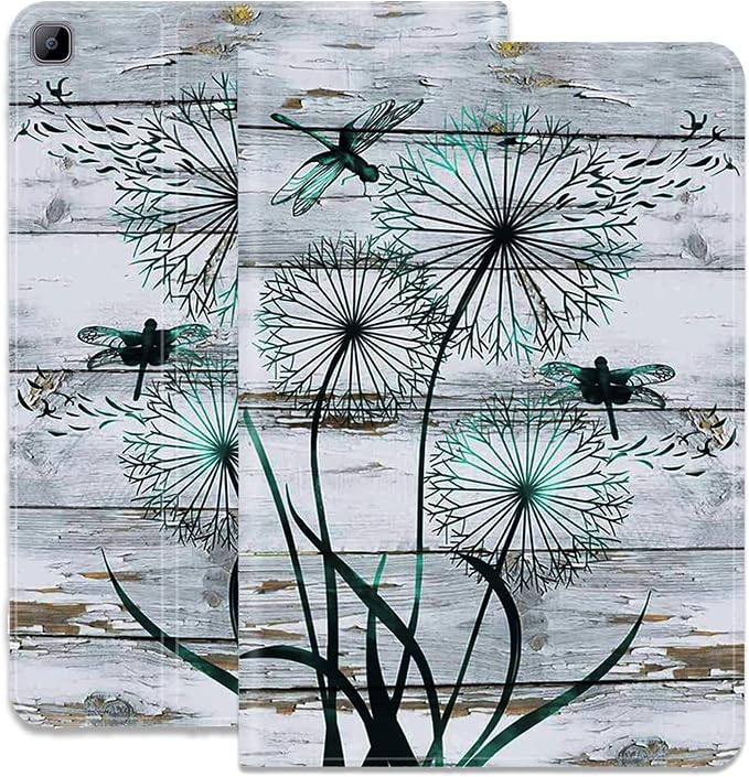 for Samsung Galaxy Tab A8 10.5 2022 Slim Case with Adjustable Stand Cover with Auto Wake/Sleep Smart Cover for Samsung Galaxy A8 10.5 Inch（SM-X200/X205/X207）- Black and White Skull Head Tree