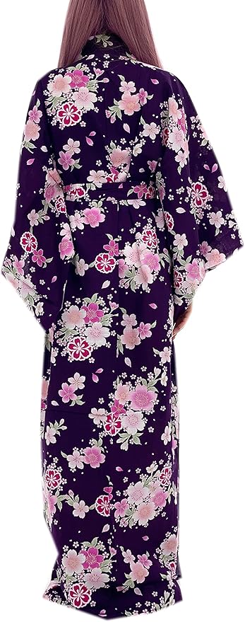 Kimura Jitsugyo Women's Kyoto Traditional Easy Wearing Kawaii Yukata Robe(Japanese Casual Kimono) Set 2