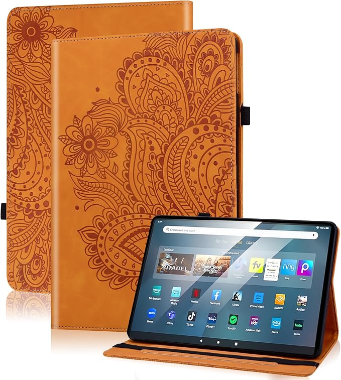 Case for Kindle Fire HD 10 &amp 10 Plus Tablet (13th/11th Generation 2023/2021 Release) - Blue