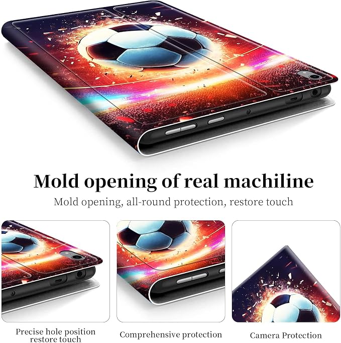Case for iPad (A16) 11th Generation 11 Inch 2025/ iPad 10th Generation 10.9 Inch 2022 CaseHybrid Slim Multi-Angles Stand Auto Wake/Sleep Cover-Beach Sunset