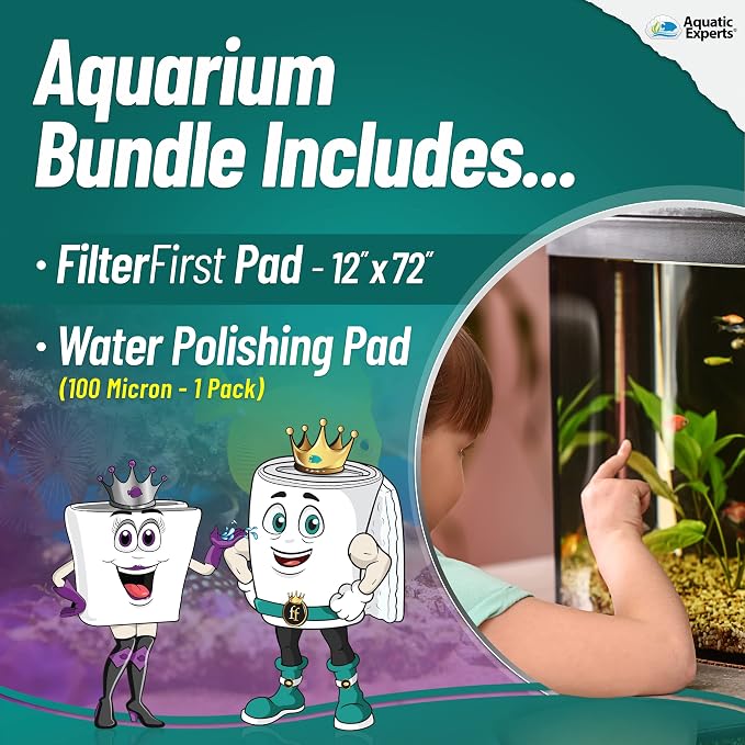 Aquatic Experts Aquarium Polishing Filter Pad, Water Polishing Pad