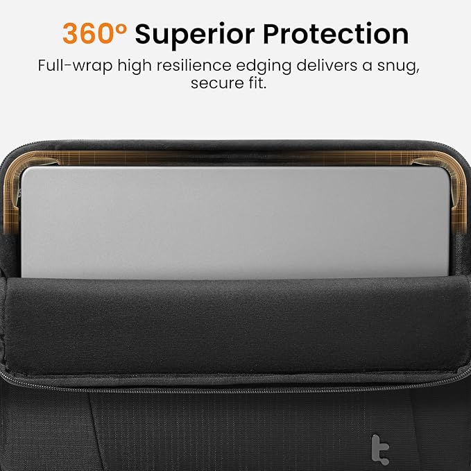 tomtoc Slim &amp 360° Protective Tablet Sleeve for 11-inch iPad Air &amp iPad Pro M5/M4/M3 iPad 2025 A16 Water-Resistant Case with CornerArmor