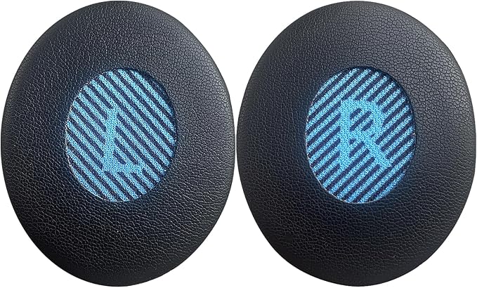 Replacement Ear Pads for Bose Ear 2 (OE2 & OE2i)/ SoundTrue On-Ear (OE),Headphones Ear Cushions Covers for SoundLink On-Ear (OE) Headset Accessories Ear Cups Repair Part 1 Pair-Black