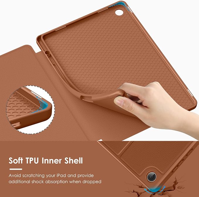 Case for Samsung Galaxy Tab A11+ Plus 11 inch 2026 Model (SM-X230/X236)Multiple Angles Stand CoverSoft BackPencil Holderand Auto Sleep/WakeBlack