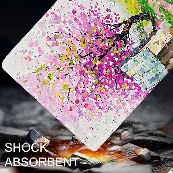 Case for Samsung Galaxy Tab S10 FE Plus 13.1 Inch 2025 Model (SM-X620/X626)Slim Folding Stand Cover with Auto Wake/Sleep for Samsung Galaxy Tab S10 FE Plus ，Painting Autumn Trees