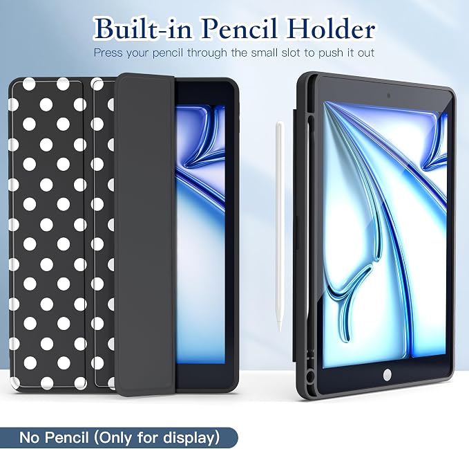 CISSOOK Compatible with iPad 9th/ 8th/ 7th Generation Case 10.2 Inch (2021/2020/2019 Release) Protective Shell with Pencil Holder Astronaut