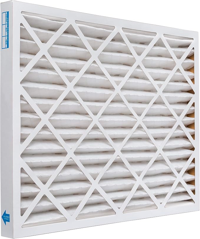 Aerostar 12x20x2 MERV 8, Pleated Air Filter, Box of 6, Made in the USA