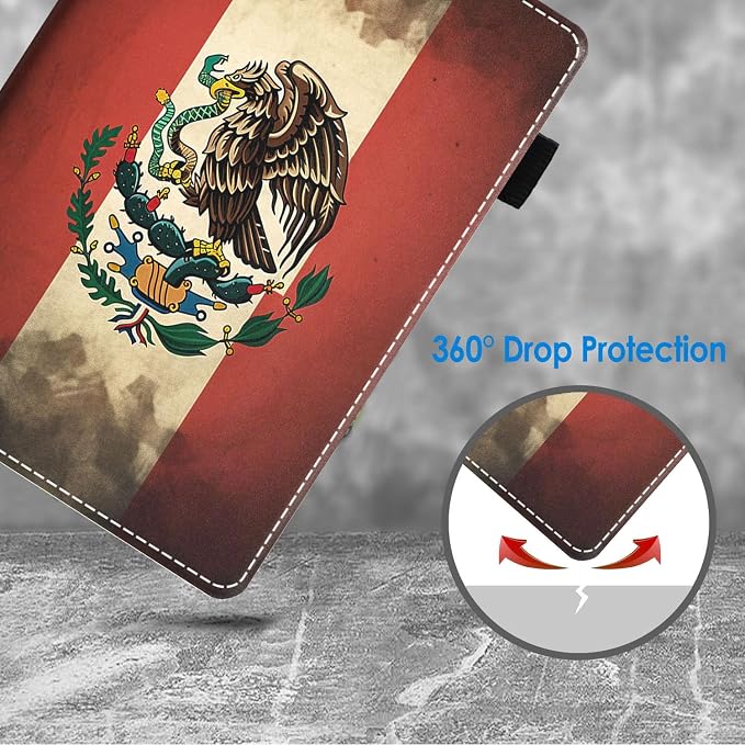 Case for Amazon Kindle Fire HD 10 Tablet 10.1 (9th/7th Generation 2019/2017 Release) Slim Folding Stand Folio Cover with Card Slot &amp Auto Wake/Sleep - African American Girl