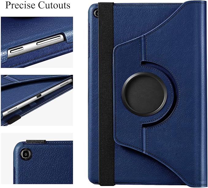 Rotating Case for Galaxy Tab A 8.0 2019 SM-T290/T295 360 Degree Rotating Stand Case Full Protective Cover for Samsung Galaxy Tab A 8.0 Inch 2019 Tablet (Model SM-T290/SM-T295) - Black