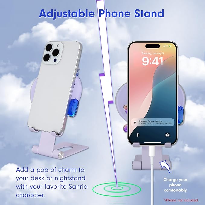 Sonix x Sanrio Character Phone Stand | Adjustable Cell Phone Holder Desk Stand Dock | Badtz Maru