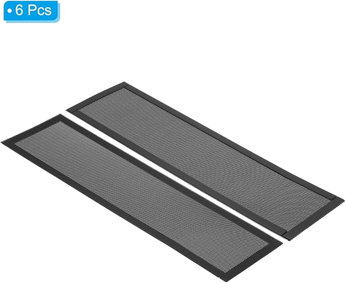 PATIKIL 4"x14" Magnetic Vent Cover, 6 Pack Floor Wall Air Registers Cover