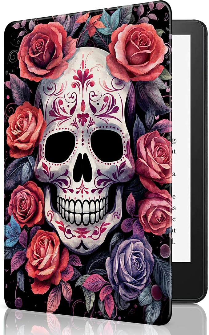 for 6 Kindle 2024 and 2022 (11th Generation) Case Slim Lightweight Smart Cover Case with Auto-Wake/Sleep for Kindle 2024Beach Starfish