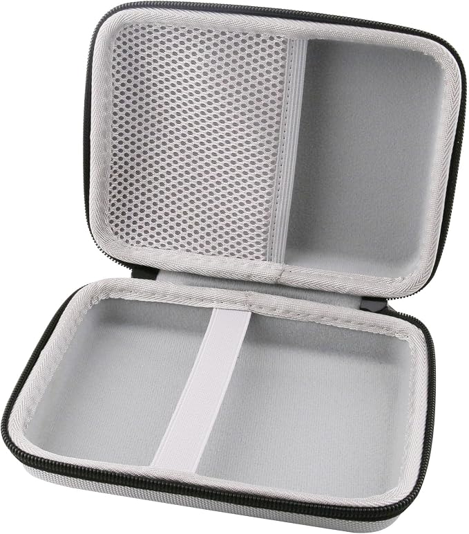 Hard Carrying Case for Samsers/iClever BK08 Foldable Bluetooth Keyboard (CASE ONLY) (Black)