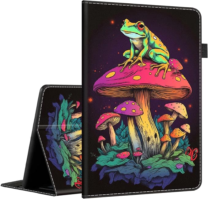 Case for Amazon Kindle Fire Max 11 Case (13th Gen 2023 Release) 11，Slim Fit Foldable Standing Cover Case with Auto Sleep/Wake for Fire 11 Max Tablet，Skull and Fire