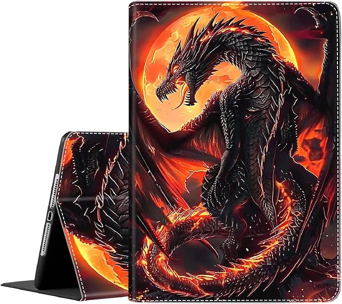 Case for iPad 9th/8th/7th Generation 2021/2020/2019 iPad 10.2 Inch Also Fit iPad Air 3th Gen 2019/iPad Pro 10.5 inch，Standing Cover with Auto Sleep/WakeCute Black Cat