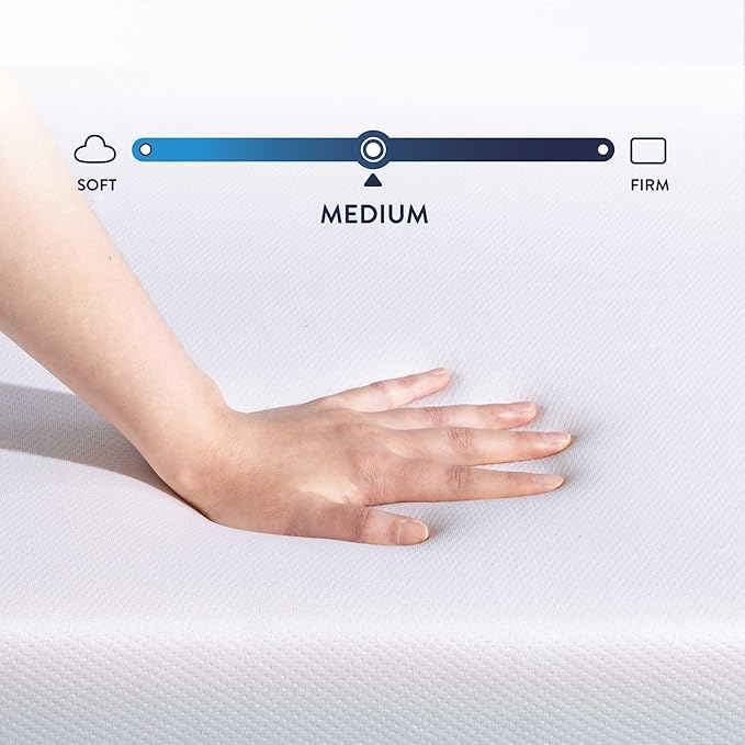 Best Price Mattress 5 Inch Memory Foam Mattress, Cooling Gel Infused, Certified Safe Foams & Fabric, Mattress in a Box, Twin