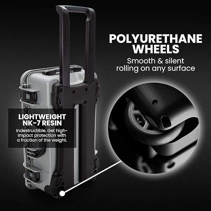 NANUK Wheeled Series 935 Lightweight NK-7 Resin Waterproof Protective Case