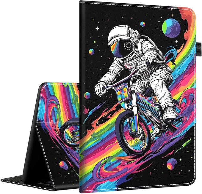 Case for Amazon Kindle Fire Max 11 Case (13th Gen 2023 Release) 11，Slim Fit Foldable Standing Cover Case with Auto Sleep/Wake for Fire 11 Max Tablet，Skull and Fire
