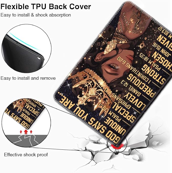 Case for iPad 10.2/10.5，iPad 9th/8th/7th Gen，for iPad 10.2 inch 2021/2020/2019/iPad Air 3rd Gen/Pro 10.5 - Slim Fit Standing Cover with Auto Sleep/Wake，Enchanted Forest 2