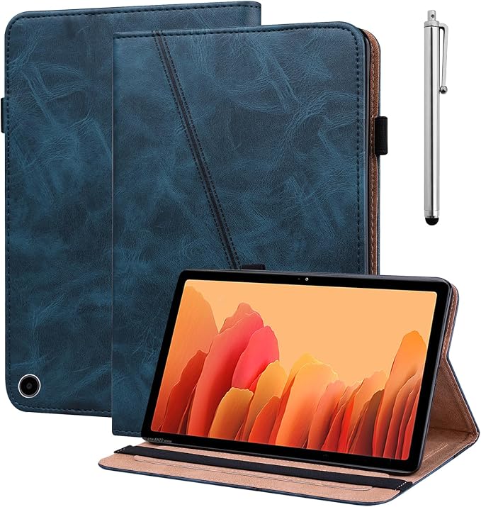 Case for Amazon Kindle Fire Max 11 Case (13th Generation 2023 Release) 11PU Leather Folio Stand Stylish Solid Color Stripe Stand Cover for Fire 11 Tablet - Black