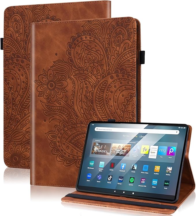 Case for Kindle Fire HD 10 &amp 10 Plus Tablet (13th/11th Generation 2023/2021 Release) - Blue