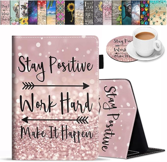 Case for All-New Amazon Kindle Fire HD 8/Fire HD 8 Plus Tablet (12th/10th Generation 2022/2020 Release) - Premium PU Leather Cover with Auto Sleep Wake Bible Verse Jeremiah 29:11