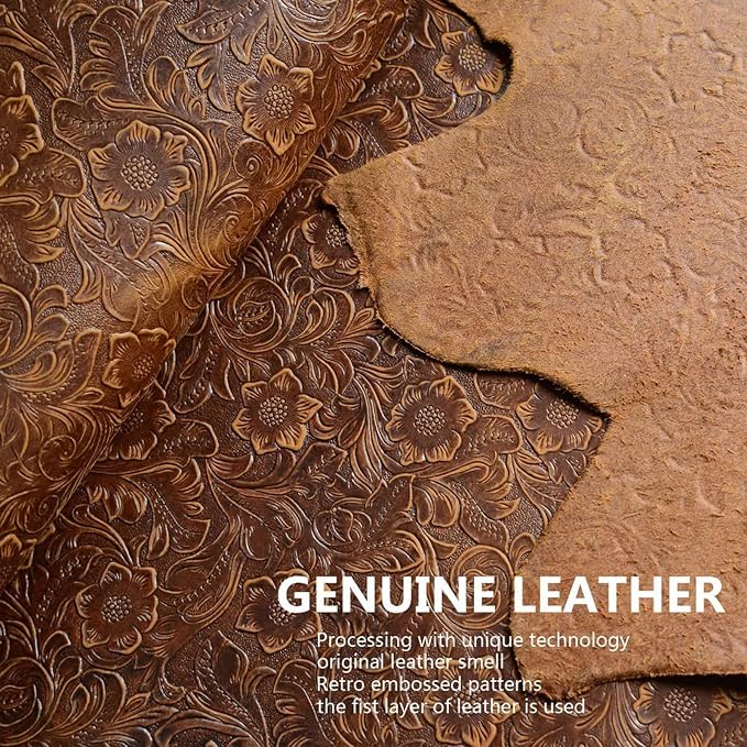 Gexmil Leather Case for iPad Pro 11 Inch M5/M4 2025/2024Crocodile Brown | Genuine Leather CoverPencil HolderMagnetic ClosureSmart Folio Auto Sleep/WakeProtectiveAdjustable Stand