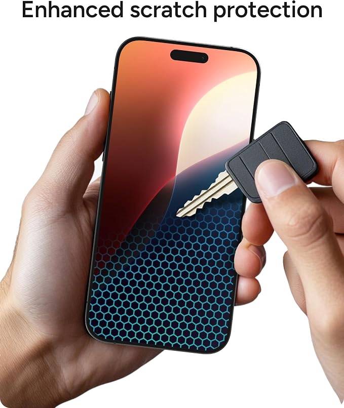 ZAGG - 5 Pack - InvisibleShield Glass XTR4 iPhone 16 / 15 Screen Protector - Blue-Light Filtration 11X Stronger Scratch &amp Smudge-Resistant Surface Anti-Reflective Technology (Ships in bulk pack
