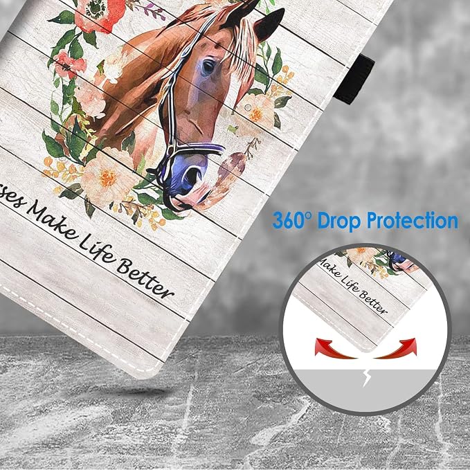 Case for All-New Fire HD 10/Fire HD 10 Plus Tablet 10.1 (11th Gen 2021 Released) - Premium PU Leather Stand Cover with Auto Wake/Sleep - Bible Verse Proverbs 31:25