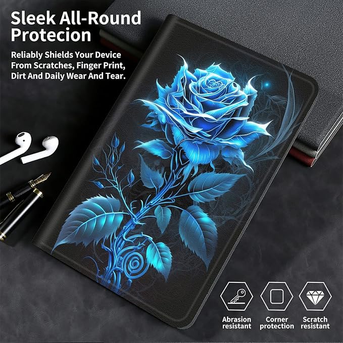 for Samsung Galaxy Tab A8 Case for Samsung Galaxy Tab A8 10.5 Case 2022 Lightweight Smart Cover PU Leather Adjustable Stand Protective Cover with Auto Wake/Sleep - Art Butterfly
