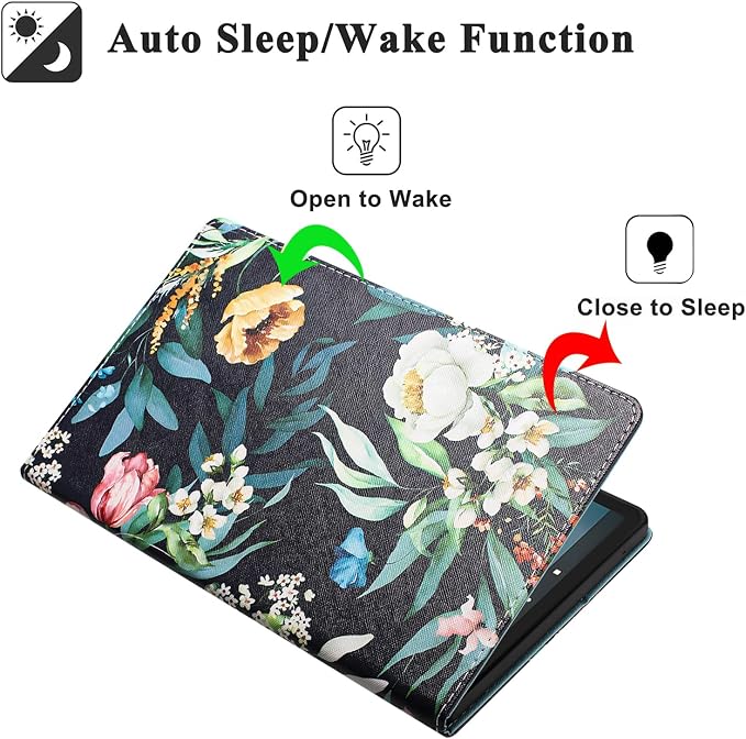 Case for Amazon Fire Max 11 Tablet (13th Generation 2023 Release) Auto Wake/Sleep Premium PU Leather Folding Stand Cover with Pen Holder &amp Multiple Viewing Angles - Beach