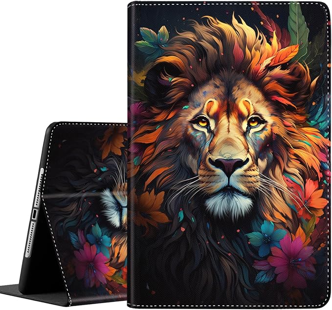 Case for iPad Pro 11 Inch 2022/2021/2020 (4th/3rd/2nd Gen) for iPad Air 5th / 4th Generation 10.9 Inch (2022/2020) Durable Shockproof Protective Cover，Black Woman Queen Afro Design