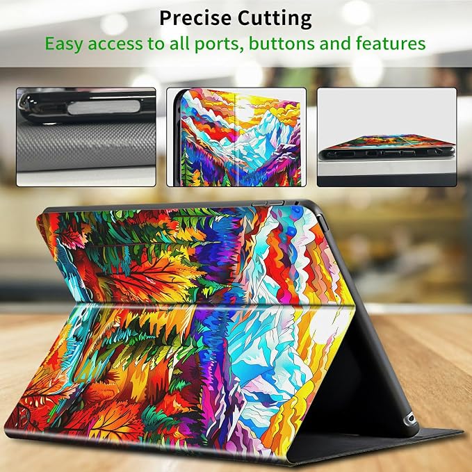Case for All-New Kindle Paperwhite 12th Generation 7 inch 2024 &amp Kindle Colorsoft Signature Edition 2024 Lightweight Protective PU Leather Smart Stand Cover with Auto Wake Sleep - a Beautiful Gala